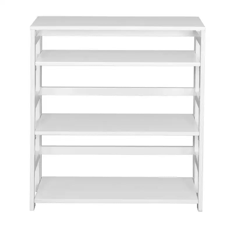 Regency, Bibliothèque Pliante Haute 34 po Flip Flop - Blanc