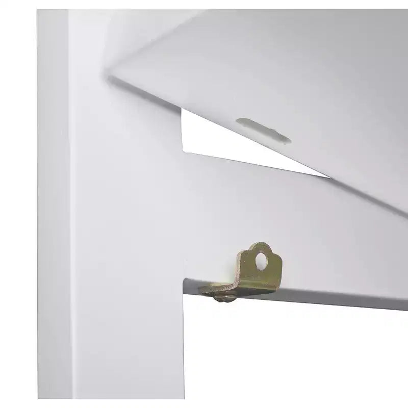 Regency, Bibliothèque Pliante Haute 34 po Flip Flop - Blanc