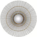 Orbit The Sun Mirror - 20 x 20 - MIR4021 - Gold - Safavieh