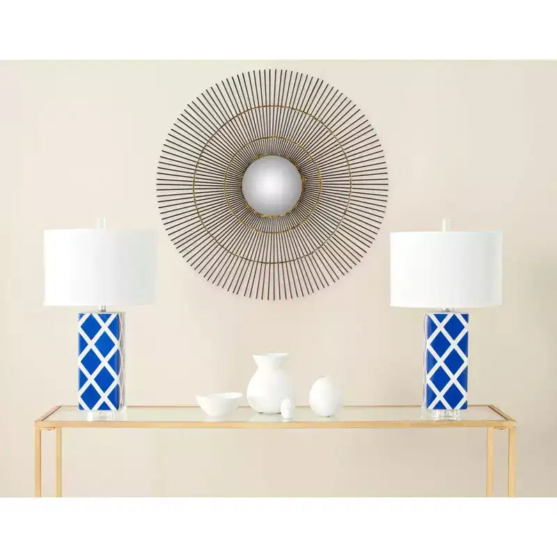 Miroir Soleil Orbit - 20 x 20 - MIR4021 - Doré -