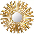 Golden Arrows Sunburst Mirror - 33 x 33 - MIR4027 - Antique Gold - Safavieh