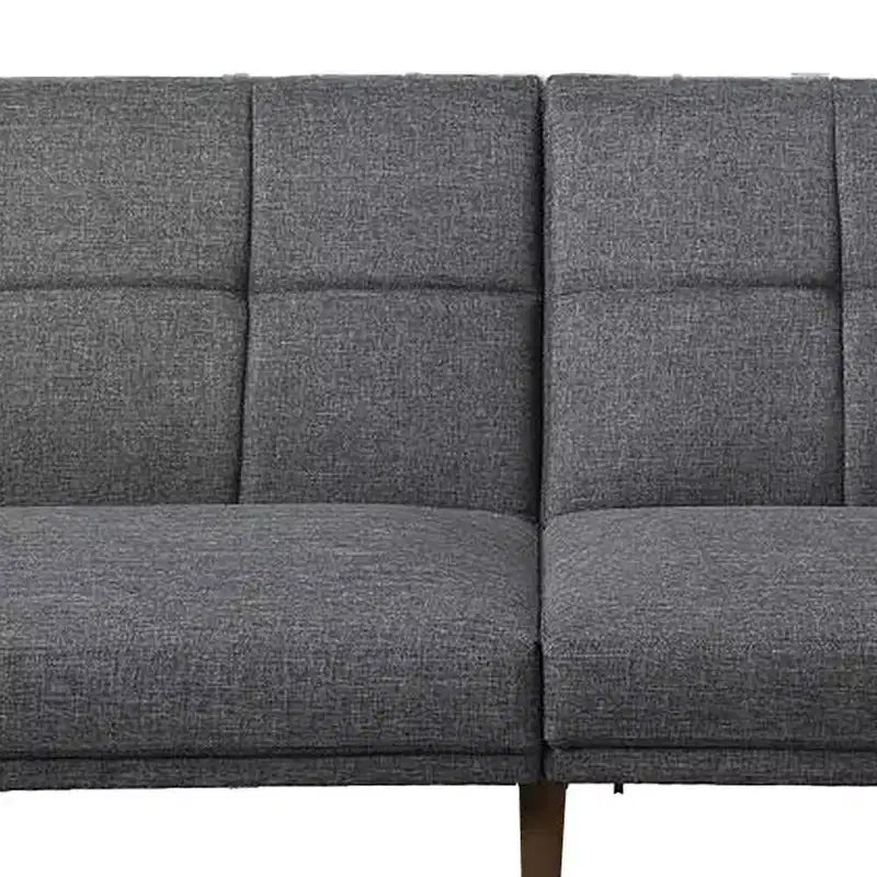 Canapé réglable en tissu Royal Hampton avec dossier capitonné carré, gris clair