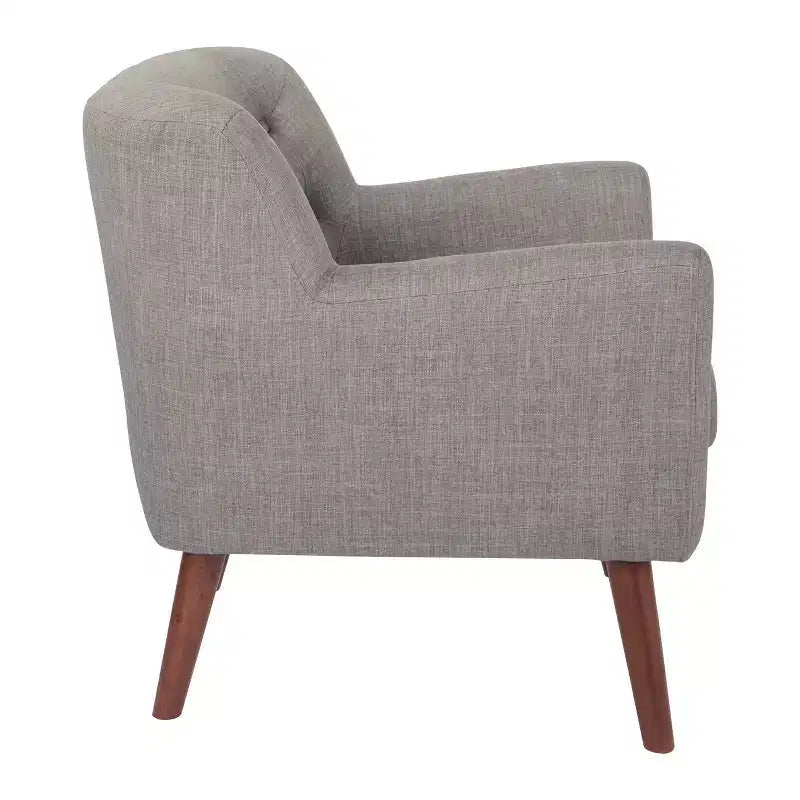 Chaise Mill Lane avec pieds couleur café -
