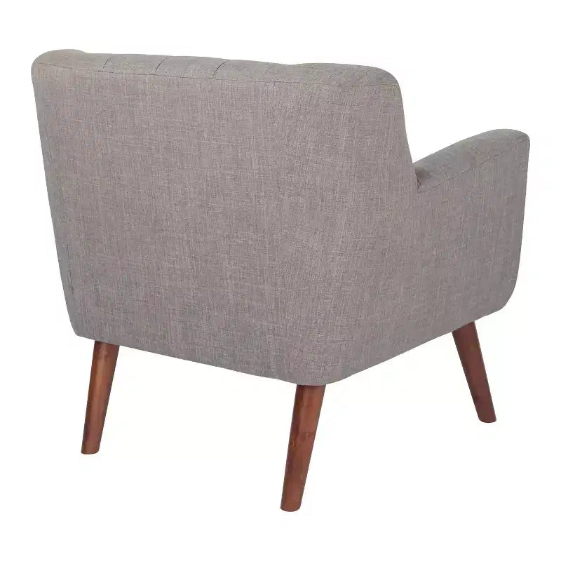 Chaise Mill Lane avec pieds couleur café -