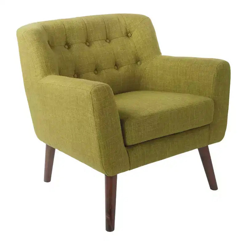 Chaise Mill Lane avec pieds couleur café -