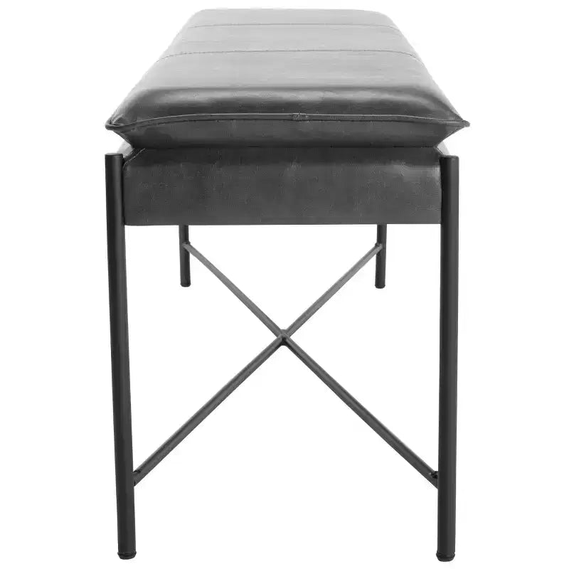 Banc en X capitonné Kara - BCH6402 -