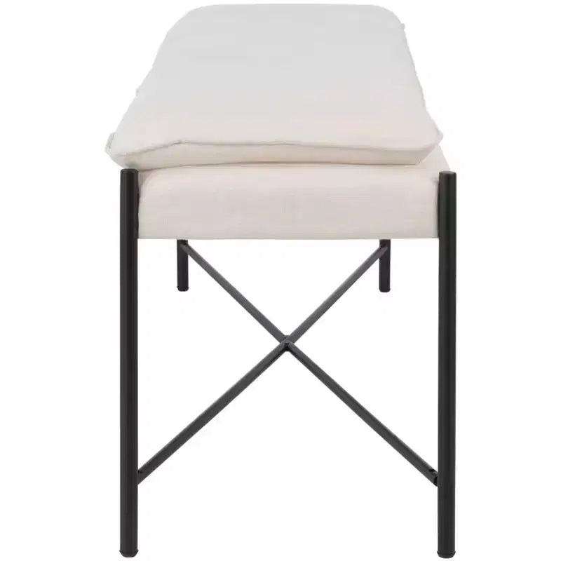 Banc en X capitonné Kara - BCH6402 -