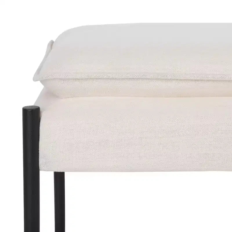Banc en X capitonné Kara - BCH6402 -