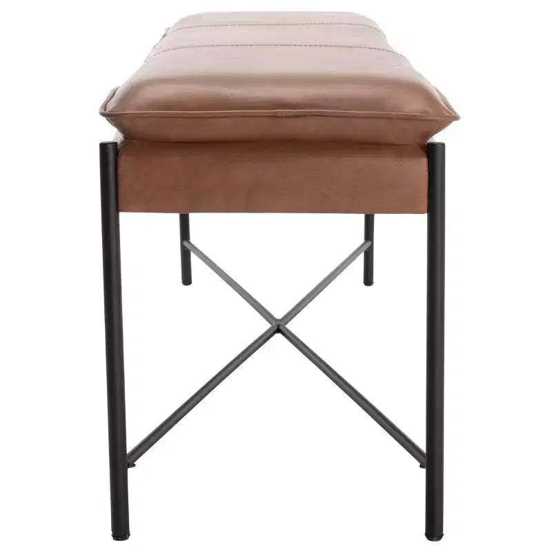 Banc en X capitonné Kara - BCH6402 -
