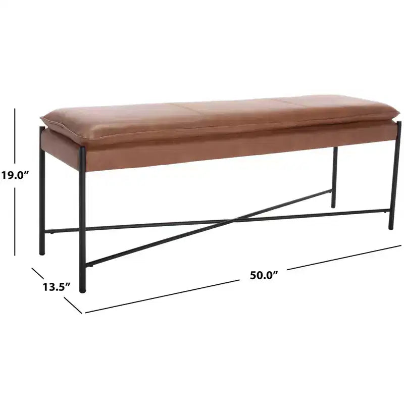 Banc en X capitonné Kara - BCH6402 -