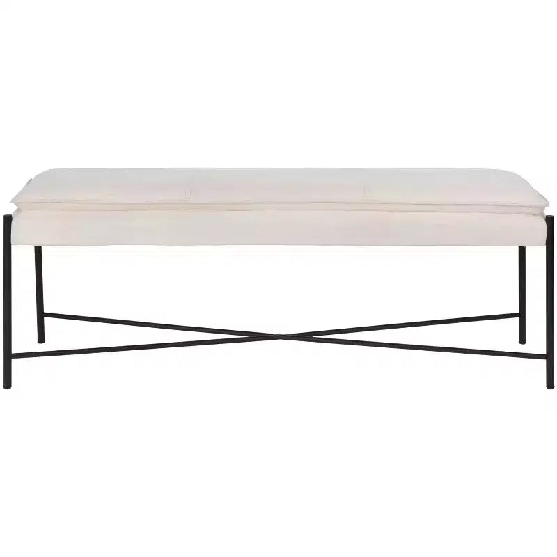 Banc en X capitonné Kara - BCH6402 -