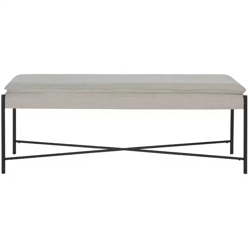 Banc en X capitonné Kara - BCH6402 -