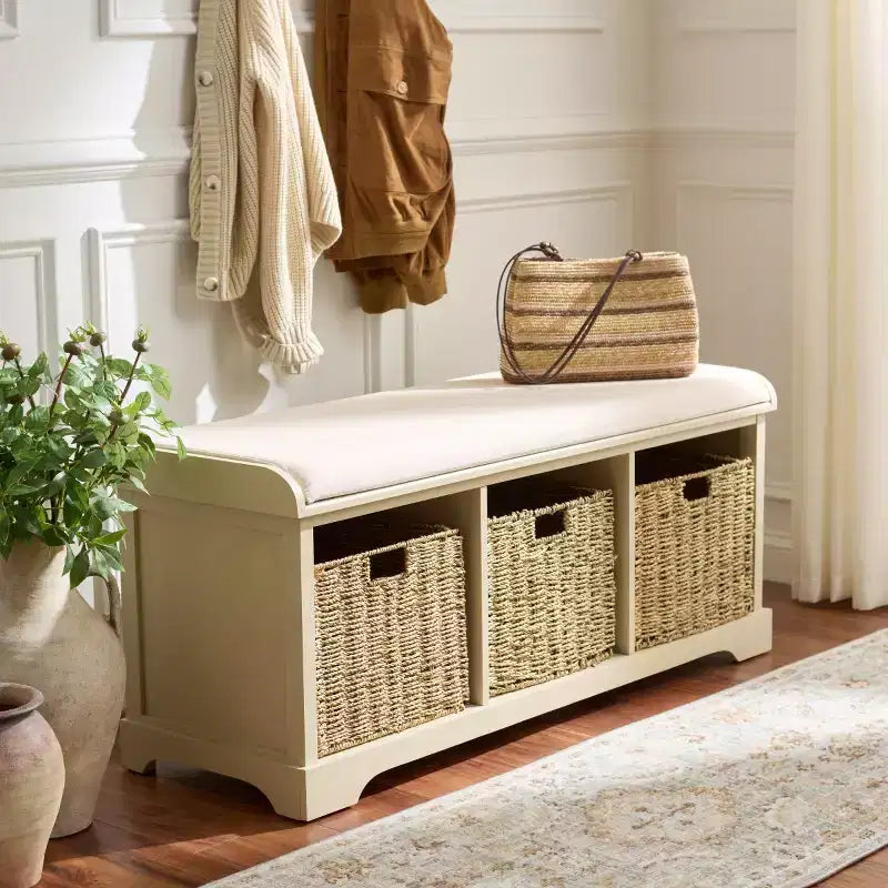 Banc de rangement Lonan - AMH5733 - Couture