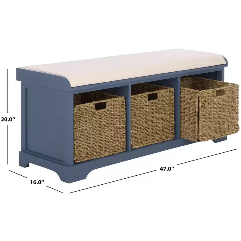 Banc de rangement Lonan - AMH5733 - Couture