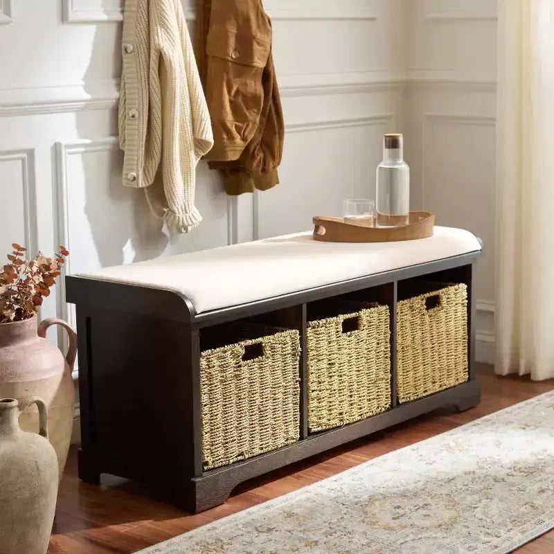 Banc de rangement Lonan - AMH5733 - Couture