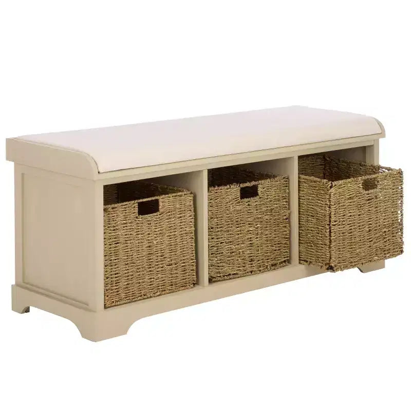 Banc de rangement Lonan - AMH5733 - Couture